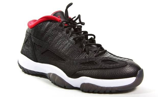 Air Jordan 11 Retro Low IE 'Black Charcoal Red' 2011