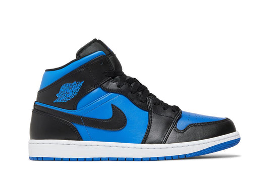 Air Jordan 1 Mid 'Black Royal Blue'