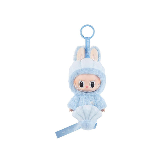 Pop Mart Labubu Hide and Seek In Singapore Series Vinyl Plush Doll Pendant 'Blue'