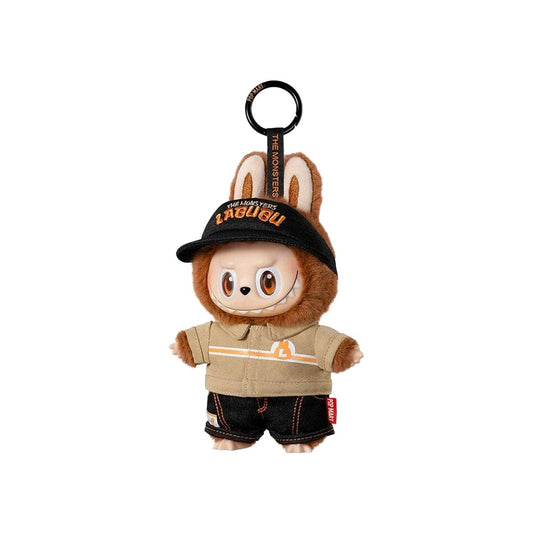 Pop Mart Labubu THE MONSTERS Wacky Mart Series Vinyl Plush Hanging Card 'Brown'