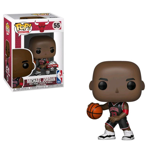 Funko — NBA Chicago Bulls: Michael Jordan (Black Uniform) (Fanatics Exclusive)