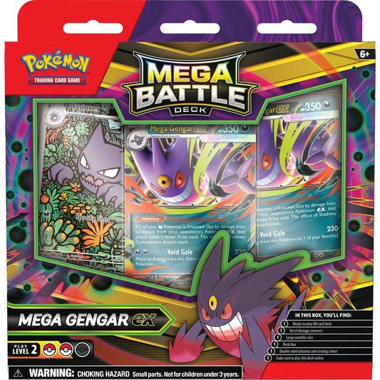 Pokemon — Mega Battle Deck (Mega Gengar ex)