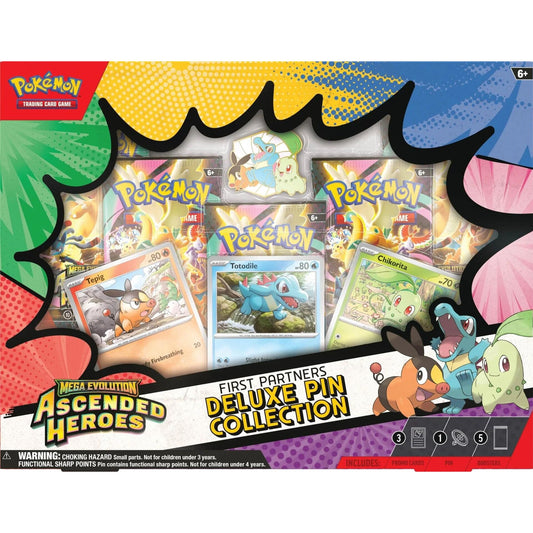 Pokemon — Ascended Heroes First Partners Deluxe Pin Collection