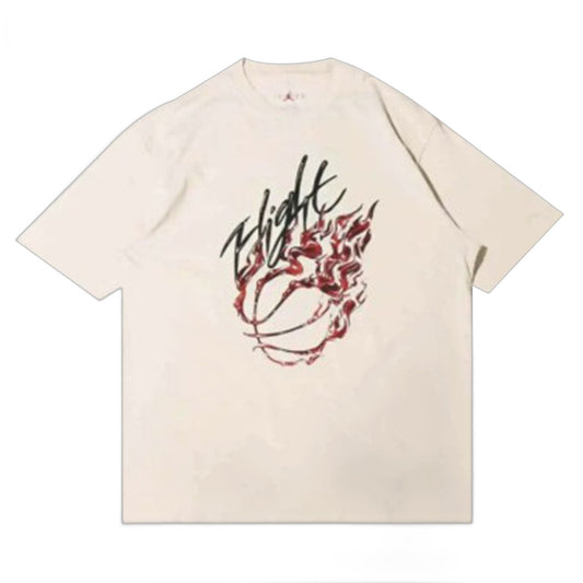 Air Jordan x Travis Scott Flight Graphic Tee 'Cream'
