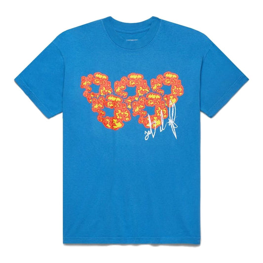 Denim Tears x Offset Set It Off #2 T-shirt Blue