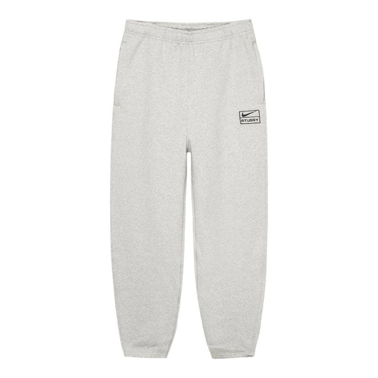Stussy x Nike Fleece Pant 'Grey Heather'