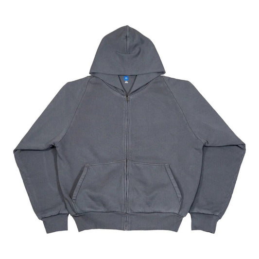 Yeezy Gap — Yeezy x Gap Zip Up Exclusive Hoodie Dark Grey